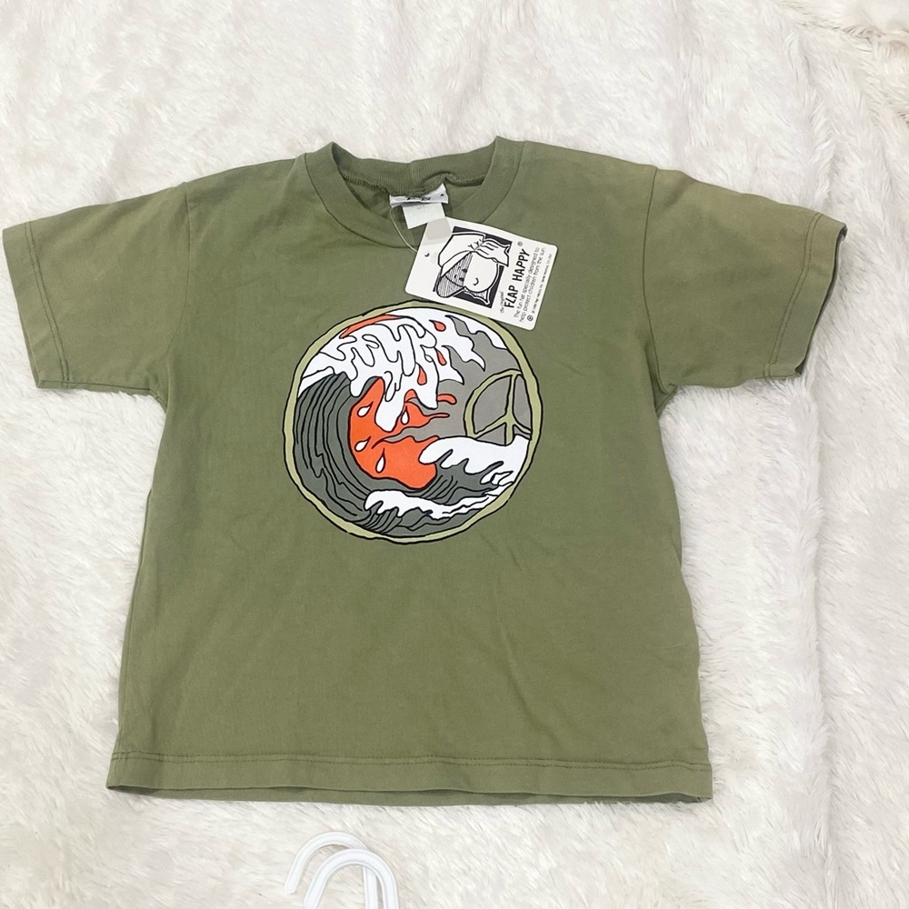 Flap Happy Ocean Wave / Surf Tee